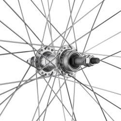 Roue arrière RMX 20 406x20 argent moyeu F80429