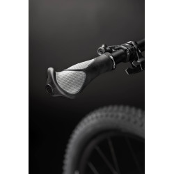 Grips FORCE ANATOMIC with locking black grey