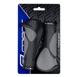 Grips FORCE ANATOMIC with locking black grey