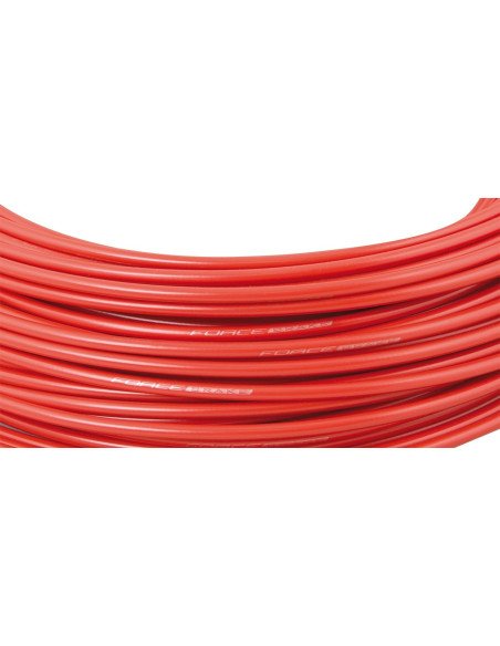  Espiral Travão FORCE 5mm Vermelho - 1 metro