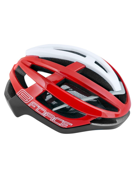 Capacete Force FORCE LYNX PRETO-VERMELHO-BRANCO