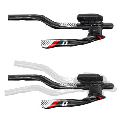 Handlebar CONTROLTECH TIME ZONE Carbon Black Red