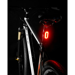 Rear light FORCE ARC 40LM 30 LED USB