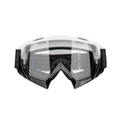 Lunettes F GRIME DOWNHILL blanc-noir