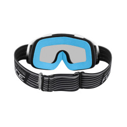 Lunettes F GRIME DOWNHILL blanc-noir