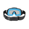 Lunettes F GRIME DOWNHILL blanc-noir