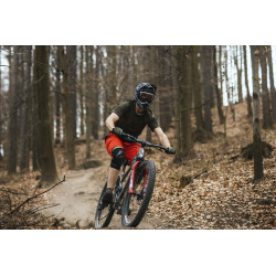 Lunettes F GRIME DOWNHILL blanc-noir