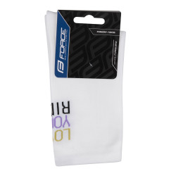 Des chaussettes FORCE LOVE YOUR RIDE