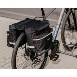 Bag-double rear carrier FORCE DOUBLE 2x10L