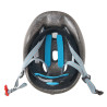 Casque enfant FORCE FUN STRIPES BLANC-GRIS-BLEU