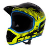 Helmet FORCE TIGER downhill black-fluo-blue