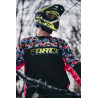 Helmet FORCE TIGER downhill black-fluo-blue