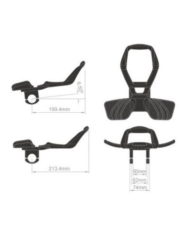  Extensores SIROCCO MINI CLIP-ON ControlTech