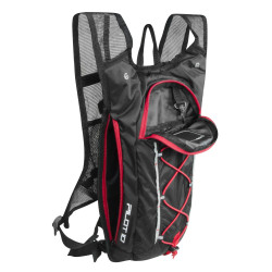 BOLSA FORCE PILOT 10L NEGRO-ROJO