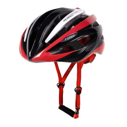 CAPACETE FORCE ROAD PRETO-VERMELHO-BRANCO