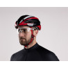 CAPACETE FORCE ROAD PRETO-VERMELHO-BRANCO