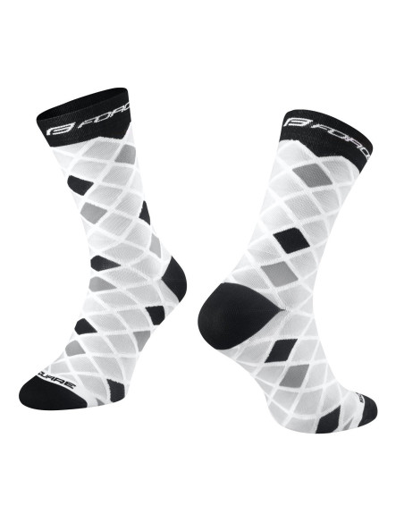 Meias de Compressão FORCE SQUARE BRANCO