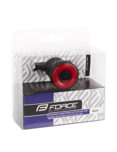 Luzes para Bicicleta FORCE GLITZ 20LM Componentes