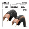 LE PNEU EAGLE 700X28 TLR NOIR BRUN