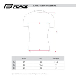 MAILLOT DE CORPS FORCE SUMMER