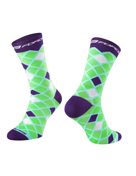 Meias de Compressão FORCE SQUARE VERDE