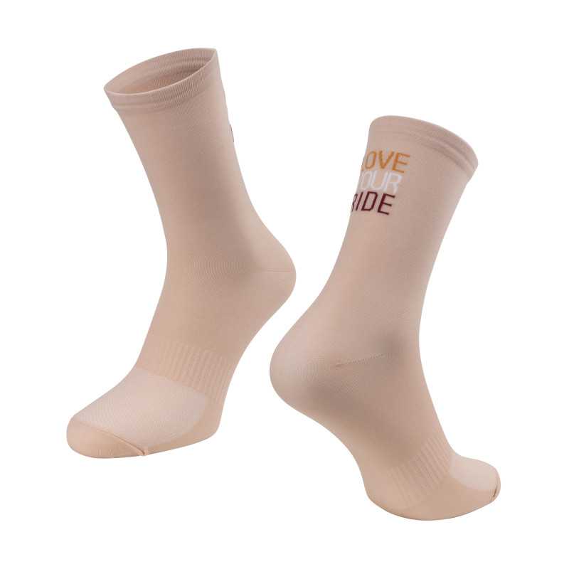 Des chaussettes FORCE LOVE YOUR RIDE Des chaussettes FORCE LOVE YOUR RIDE
