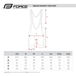 Shorts FORCE F STRIPE NOIR-BLANC