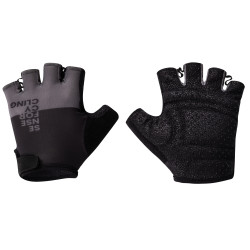 LUVAS FORCE FINE PRETO-CINZA