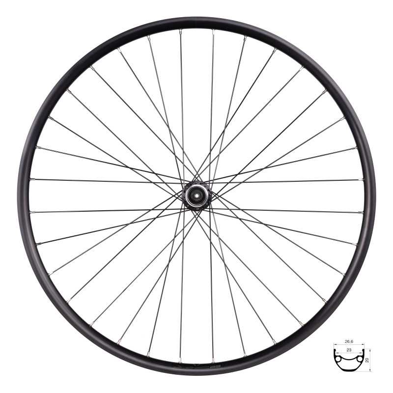 Roda traseira FORCE BASIC DISC 622x23 TX505-CL 32SH