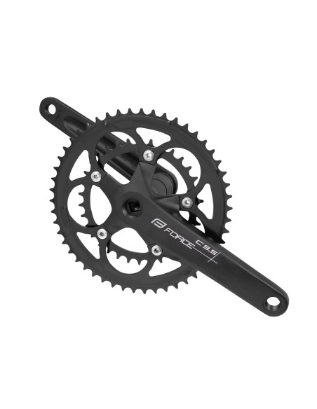 Pedaleiro FORCE ROAD C9.5+ Al 50/34t 175mm