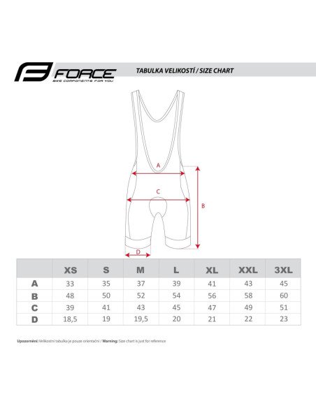 Shorts FORCE F B51 NOIR-BLANC