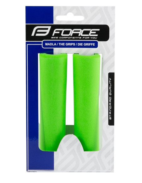  Punhos FORCE LUCK Silicone VERDE