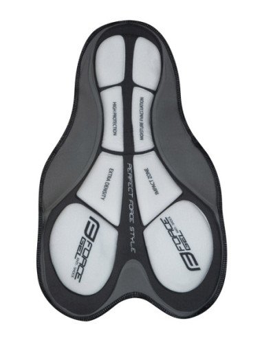  Calções FORCE BLADE MTB AZUL-CLARO