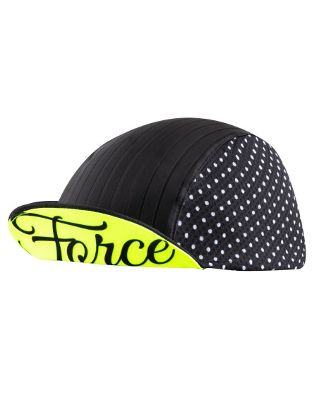 Boné Force F POINTS PRETO-AMARELO