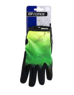  Luvas FORCE MTB CORE VERDE