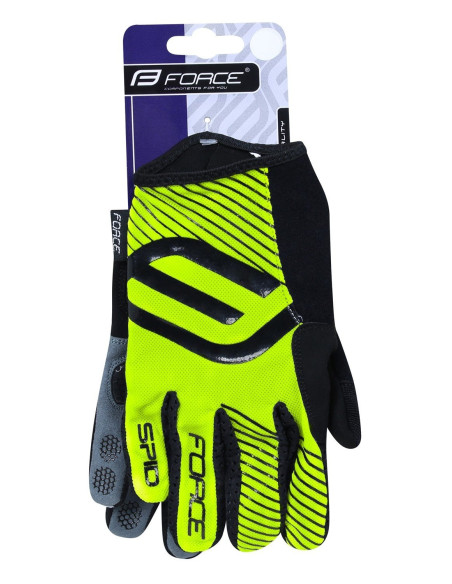  Luvas Force Gel Spid AMARELO