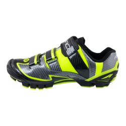 Des chaussures Force BTT Carbone JAUNE