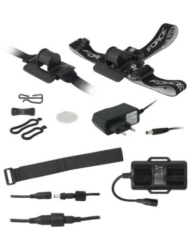  Luz Bicicleta Force GLOW2 1000LM USB