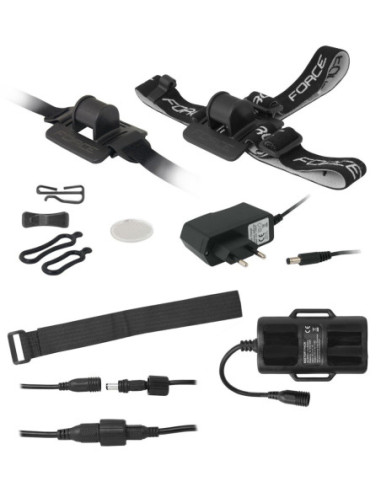  Luz Bicicleta Force GLOW2 1000LM USB