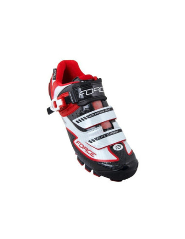  Sapatos Force BTT Carbono VERMELHO