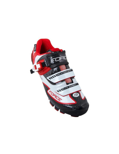  Sapatos Force BTT Carbono VERMELHO