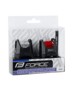 Luzes para Bicicleta Force F CAGE 2