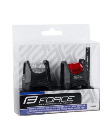 Luzes para Bicicleta Force F CAGE