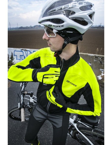 Veste FORCE X100 JAUNE