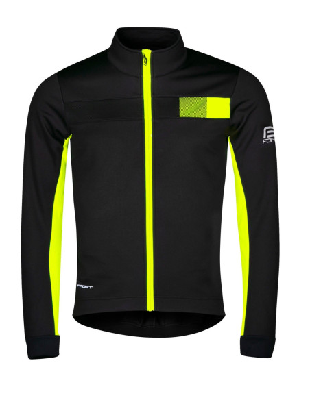 Casaco FORCE FROST softshell PRETO-AMARELO