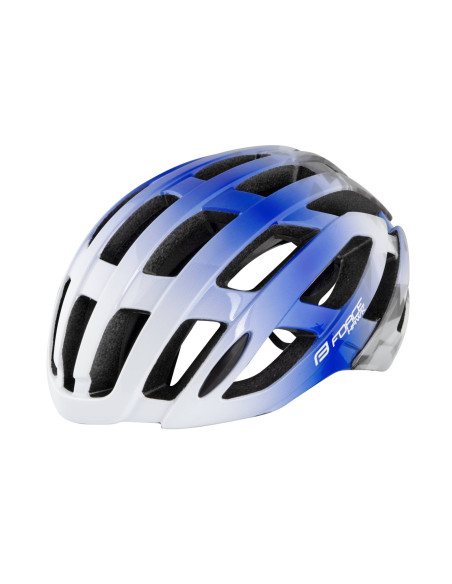  Capacete FORCE HAWK BRANCO-AZUL