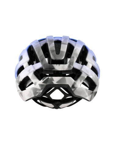  Capacete FORCE HAWK BRANCO-AZUL