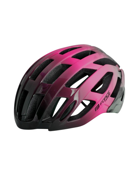  Capacete FORCE HAWK PRETO-ROSA