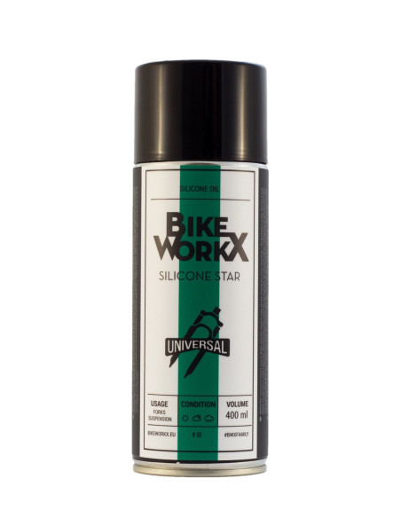 Óleo/Lubrificante BikeWorkx Silicone Star 400ml