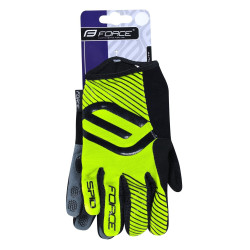 Des gants Force Gel Spid JAUNE